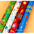 Gift Wrapping Paper Christmas Roll Packaging Custom Printed
